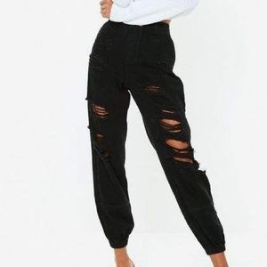 Cargo Black Jean Joggers